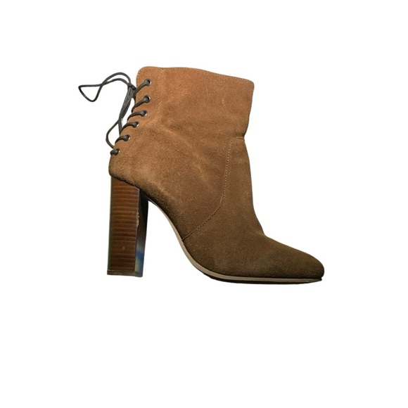 STEVE MADDEN Rochelle Suede Lace Back Bootie - Picture 3 of 3